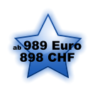 ab 989 Euro 898 CHF